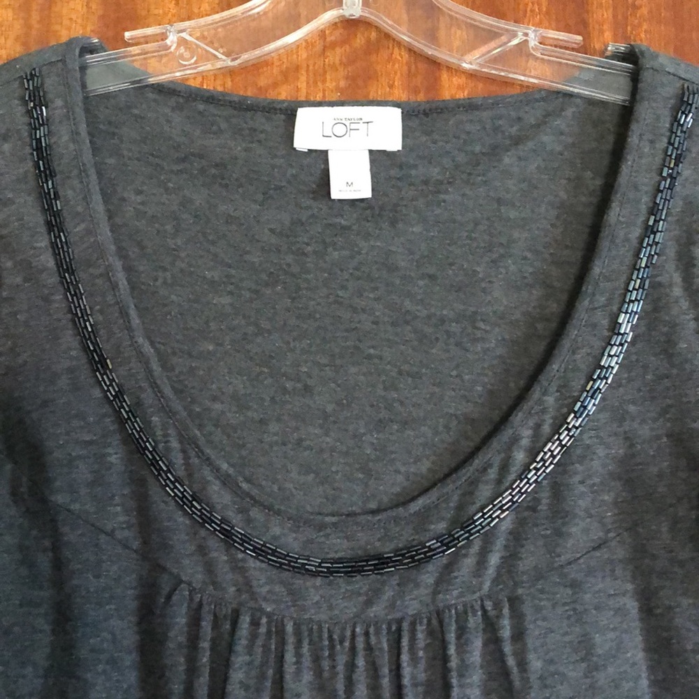 Woman’s long sleeve sequence tee